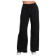 Bodytalk Γυναικείο παντελόνι φόρμας Loose Pants Wide Leg - Medium Crotch